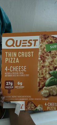 Thin Crust Pizza 4-Cheese