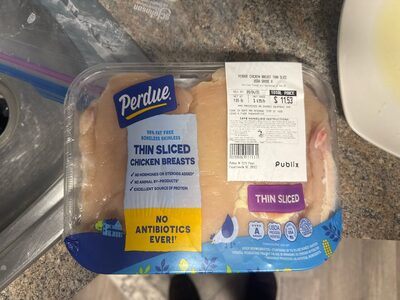 Thin Sliced Chicken Breast