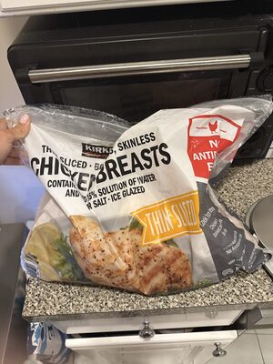 Thin Sliced Chicken Breast Boneless Skinless