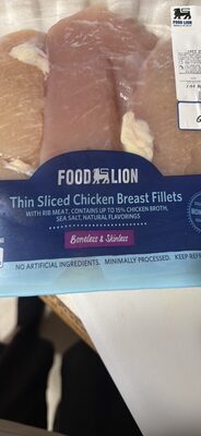 Thin Sliced Chicken Breast Fillets