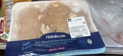 Thin Sliced Chicken Breast Fillets