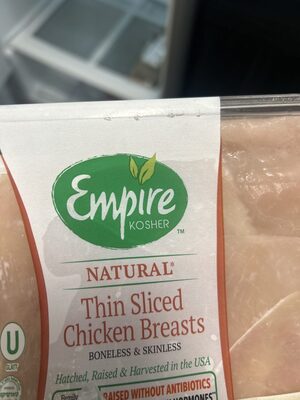 Thin Sliced Chicken Breasts