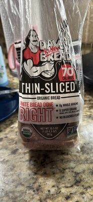 Thin-Sliced Organic Bread