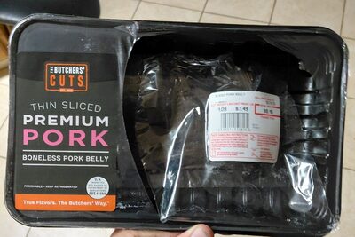 Thin Sliced Pork Belly