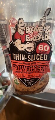 THIN-SLICED POWERSEED ORGANIC BREAD
