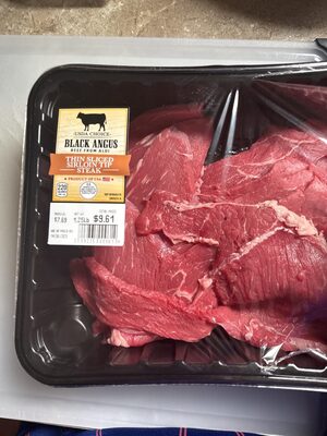 Thin Sliced Sirloin Tip Steak