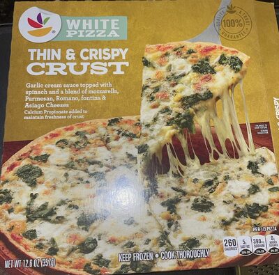 Thin & White Crispy White Pizza