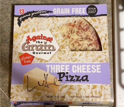 Three cheese pizza