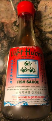 Three crabs, fish sauce