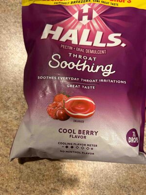 Throat Soothing Cool Berry Flavor