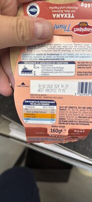 Thunfisch-Salat TEXANA mit Reis, Bohnen, Karotten und Paprika