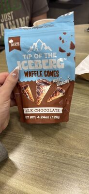 TIP OF THE ICEBERG WAFFLE CONES