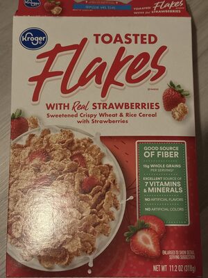 Toasted flakes With Real Strawberries