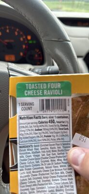 TOASTED FOUR CHEESE RAVIOLI