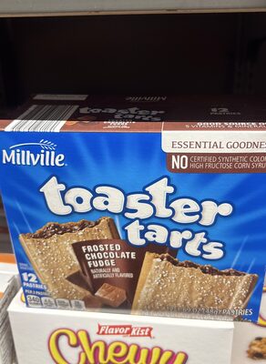 Toaster tarts frosted chocolate fudge 12 count