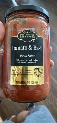 Tomato Basil Pasta Sauce