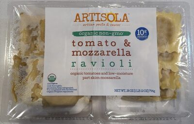 Tomato & Mozzarella Ravioli Pasta