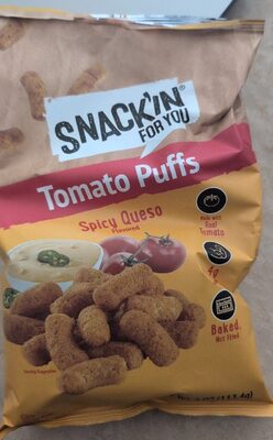 Tomato Puffs Spicy Queso Flavored