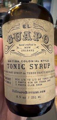 Tonic Syrup