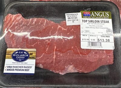 Top Sirloin Steak Angus