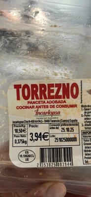 Torrezno Panceta Adobada