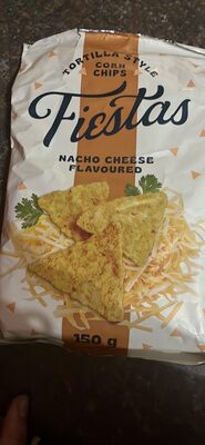 Tortilla Style Corn Chips Nacho Cheese Flavoured