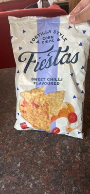Tortilla Style Corn Chips Sweet Chilli Flavoured