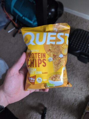 Tortilla Style Protein Chips Mexican Street Corn Flavored