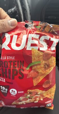 Tortilla Style Protein Chips Pizza Flavored