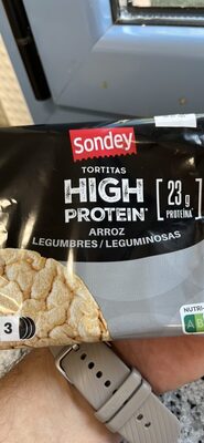 Tortitas High Protein Arroz Legumbres / Leguminosas