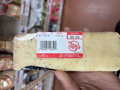 Toscano Cheese With Black Pepper