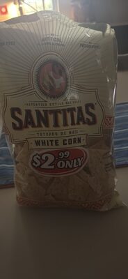 Totopos de Maíz White Corn