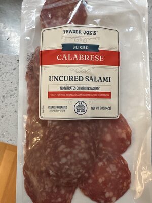 Trader Joe’s Sliced Calabrese Uncured Salami