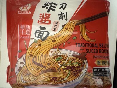 Traditional Beijing Sliced Noodle (Spicy Flavor)