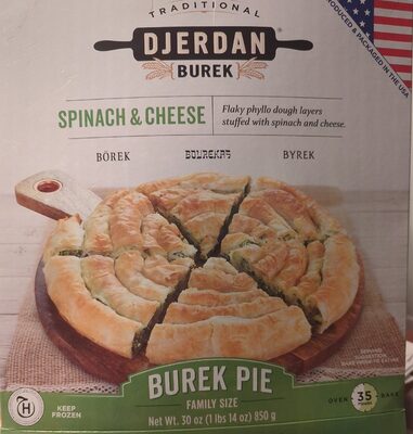 Traditional Burek With Spinach And Cheese