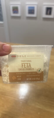 Traditional Feta Cheese Crumbles