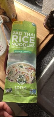 Traditional Pad Thai Rice Noodles