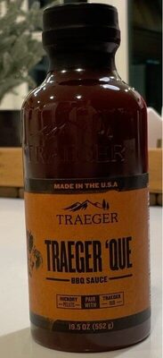 Traeger ‘que bbq sauce