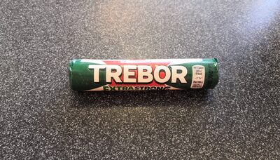 Trebor extra strong mints peppermint