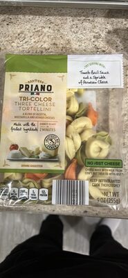 Tri-Color Three Cheese Tortellini