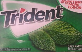 Trident spearmint slim pack