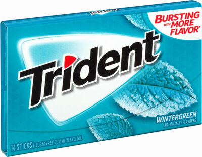 Trident Wintergreen slim pack