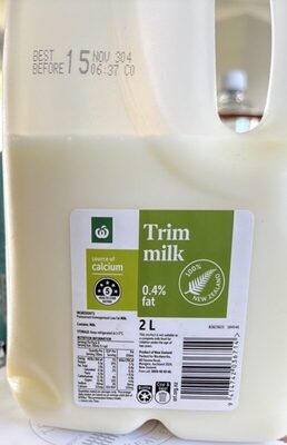 Trim milk