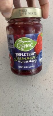 TRIPLE BERRY Jammin' FRUIT SPREAD