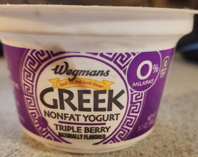 Triple Berry Nonfat Greek Yogurt