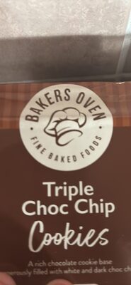 Triple Choc Chip Cookies