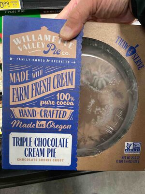 Triple Chocolate Cream Pie