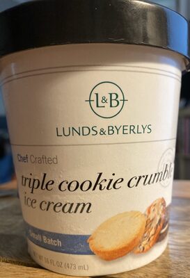 Triple Cookie Crumble Ice Cream