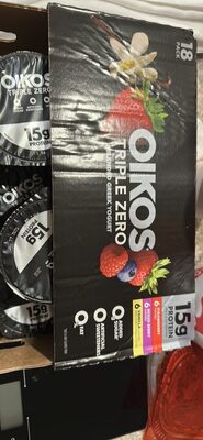 Triple Zero Blended Greek Yogurt - mixed berries