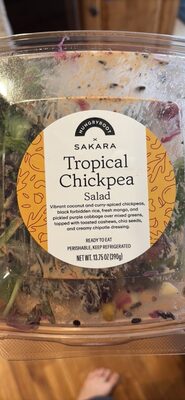 Tropical Chickpea Salad